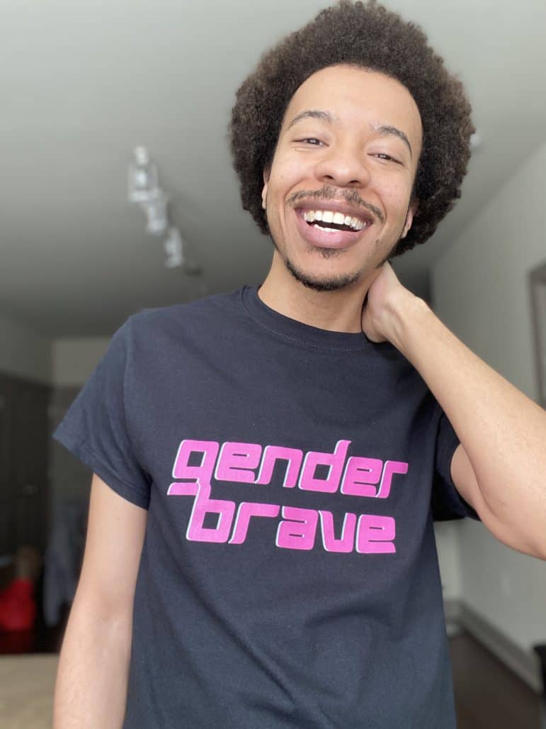 tres brwon 2021 genderbrave