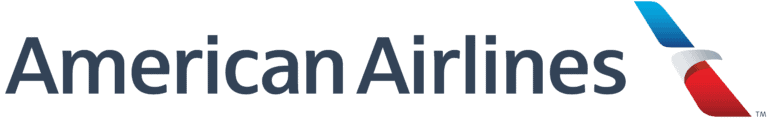 american airlines logotype white