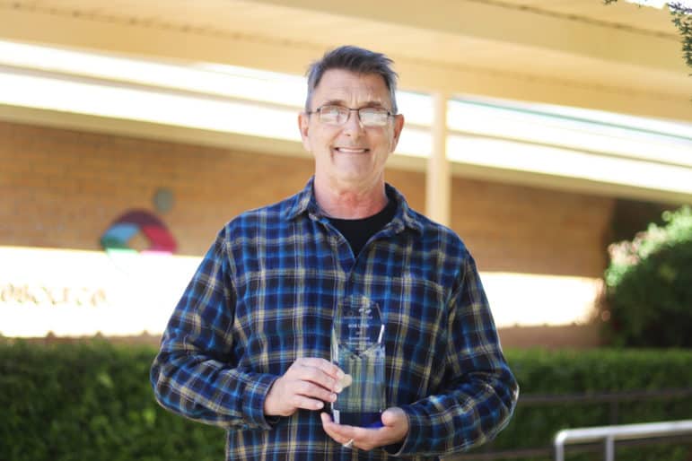 bob with randolph terrel award 