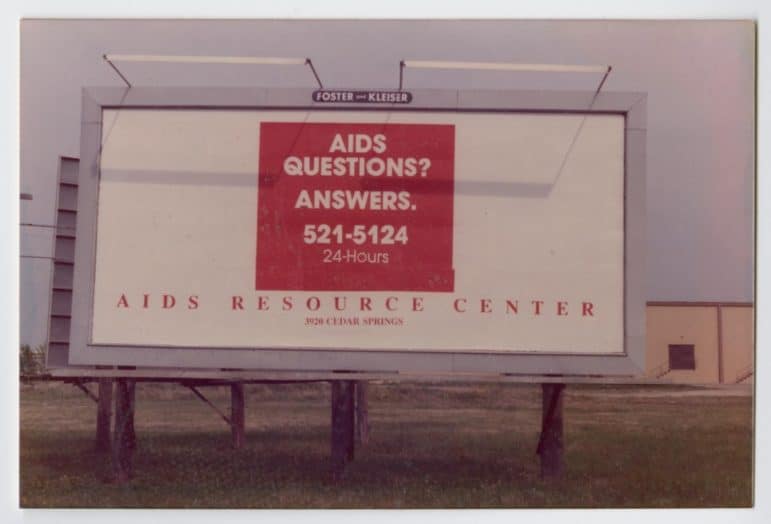 aids resource center billboard