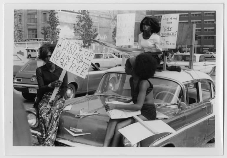 gay pride supporters 1972