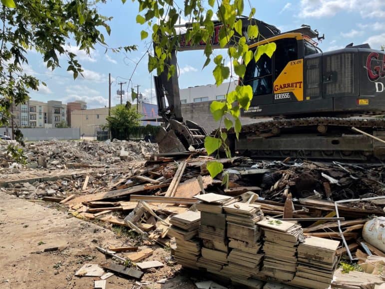 senior housing site demo aug 2021 2